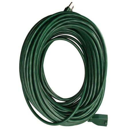 Master Electronics SJTW Extension Cord, 16 AWG, Outdoor, 16/3, 1 Outlets, Green, Vinyl, 80 ft 765529